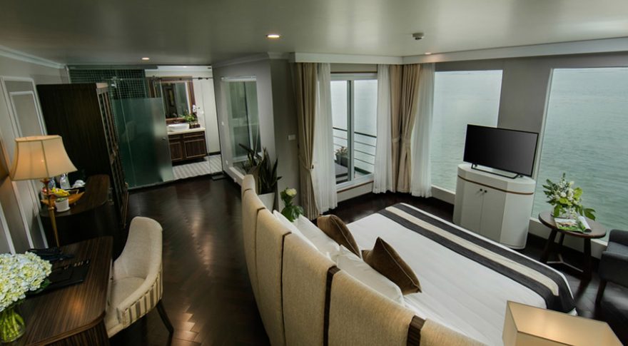 Hệ thống phòng của du thuyền Era Cruises 5*